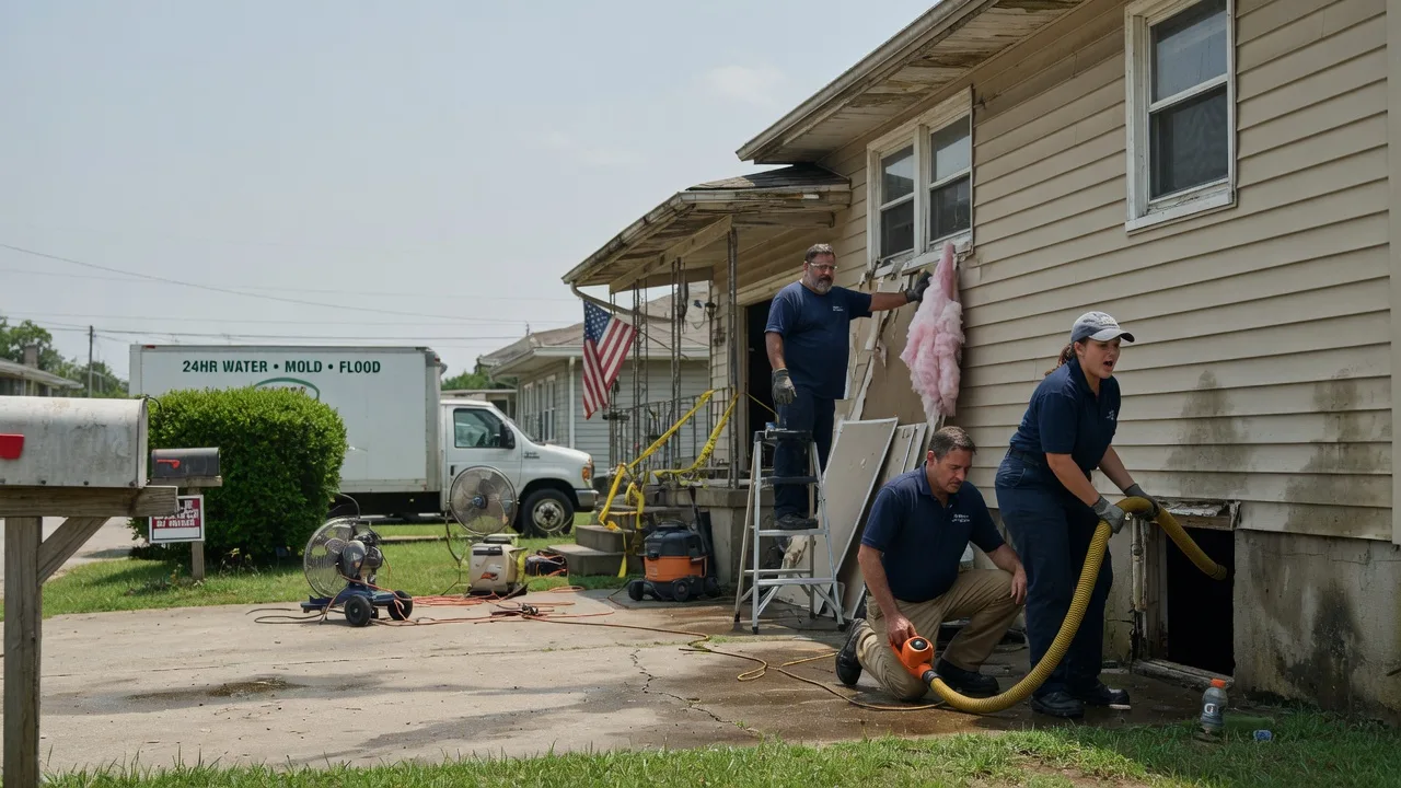 Water Damage Repair in Castlewood, SD near me